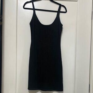 Elegant Black Sleeveless Dress